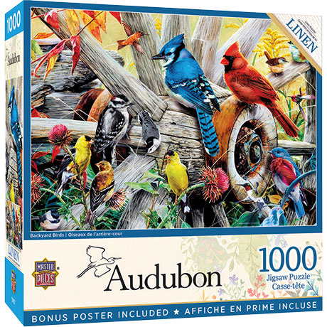 Audubon Backyard Birds Puzzle