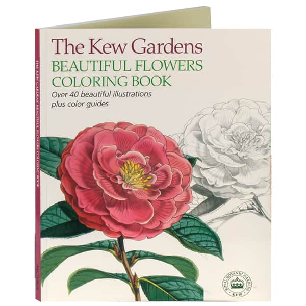 Kew Gardens Beautiful Flower Coloring Book