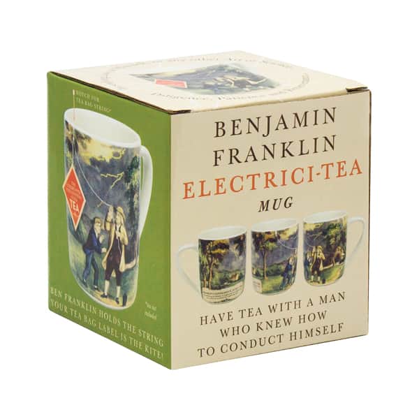 Benjamin Franklin Electrici-tea Mug