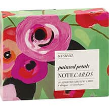 Alternate image Painted Petals Notecards