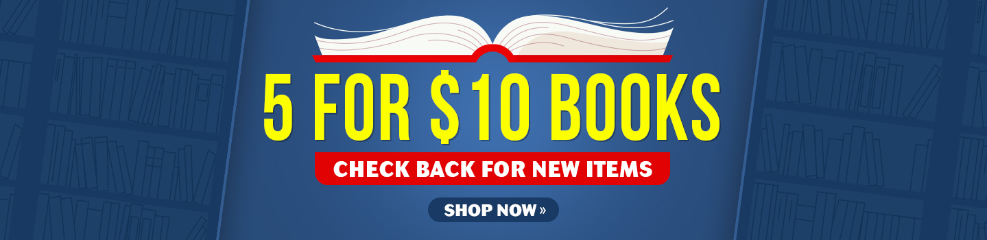 Last Chance 5 Books for $10
