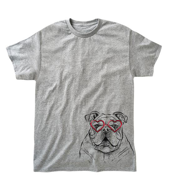 Product image for Puppy Love Bulldog Shirt