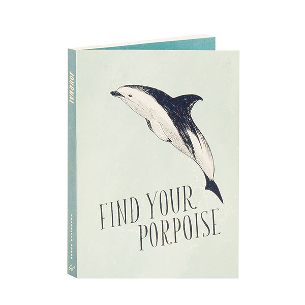 Product image for Find Your Porpoise/Honey Bee Yourself Journal