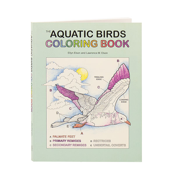 Product image for The Aquatic Birds Coloring Book