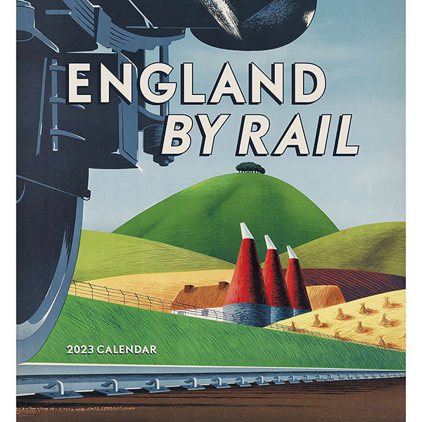 England By Rail 2023 Wall Calendar