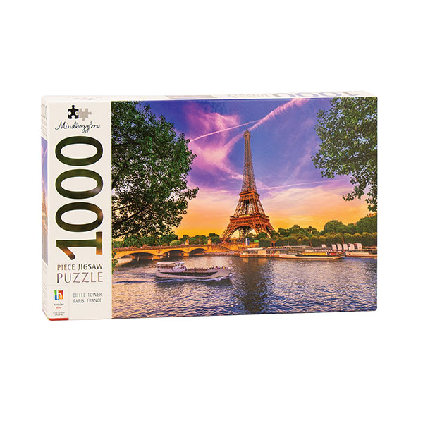 Eiffel Tower Paris France 1000 Piece Jigsaw Puzzle