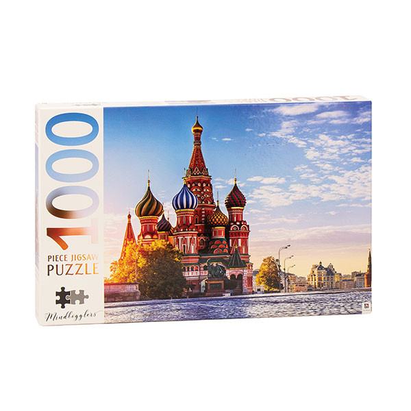 St Basil's Cathedral Moscow Russia 1000 Piece Jigsaw Puzzle