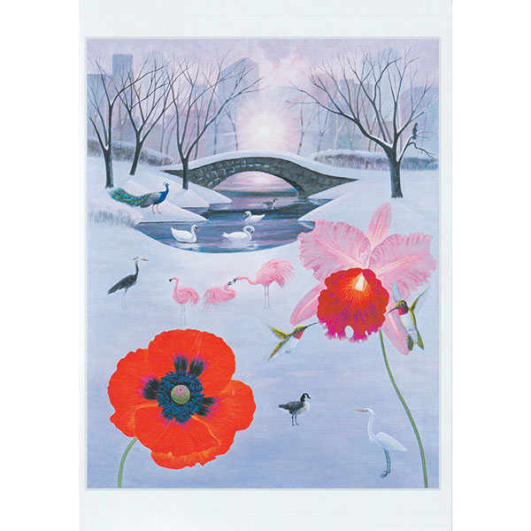 L.C. Armstrong: Dawn Over Duck Pond Holiday Cards