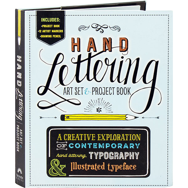 Hand Lettering Art Set & Project Book