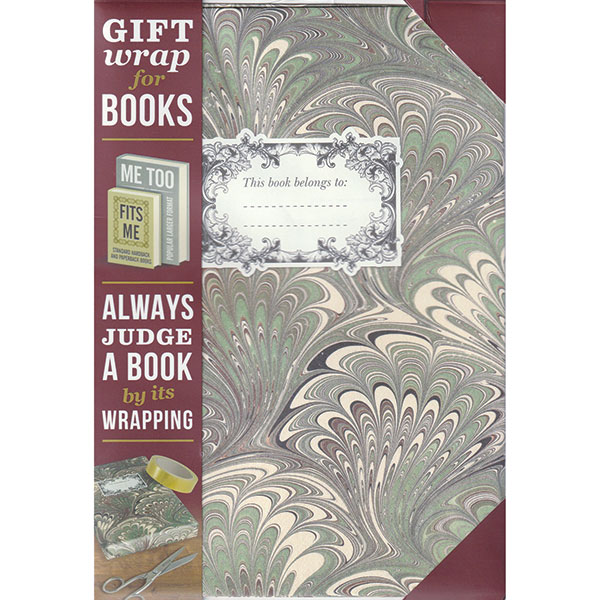 Gift Wrap For Books Set Of 6