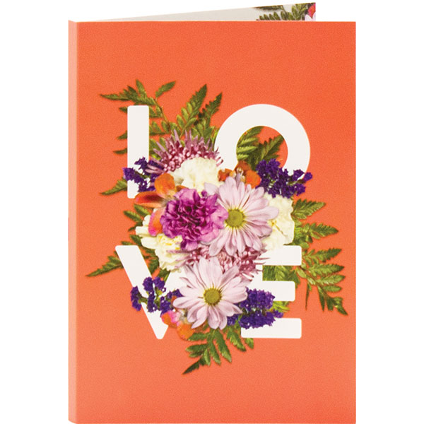 Love Say It With Flowers A5 Journal