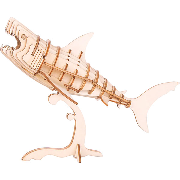 Product image for Shark: 3D Wooden Puzzle 
