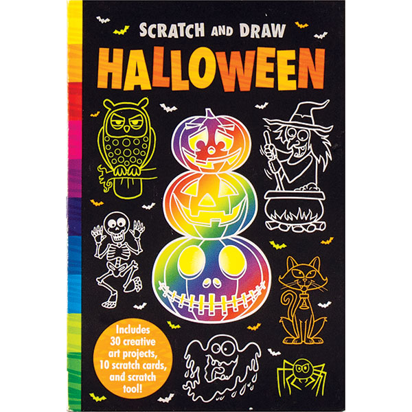 Scratch And Draw Halloween