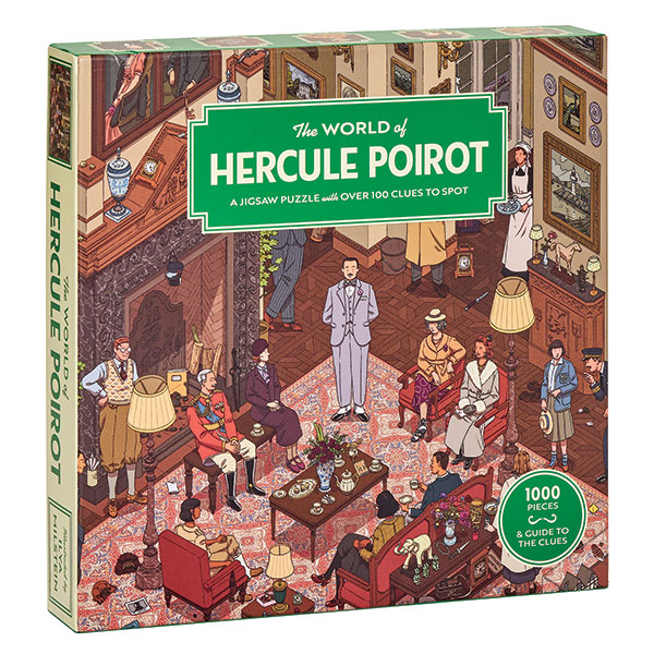 The World Of Hercule Poirot 1000 Piece Puzzle