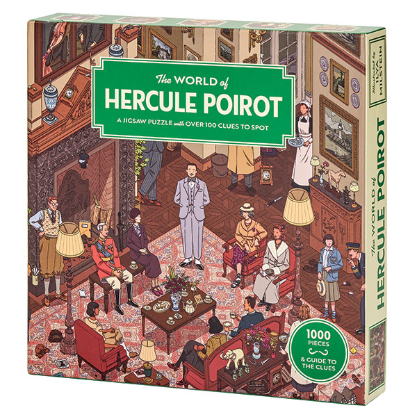 The World Of Hercule Poirot 1000 Piece Puzzle