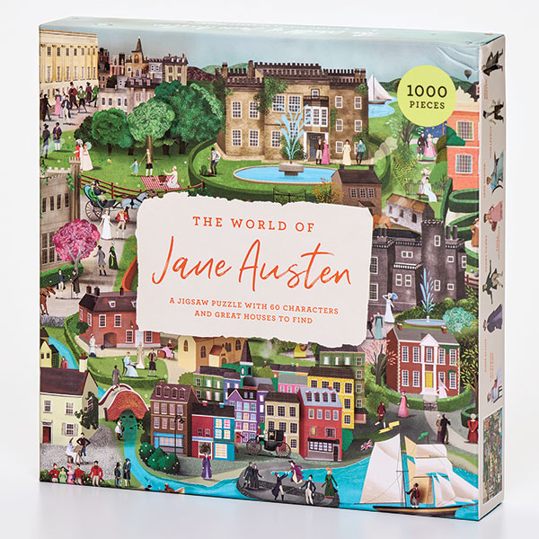 The World Of Jane Austen 1000 Piece Puzzle