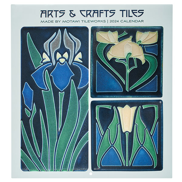 Arts & Crafts Tile Works 2024 Wall Calendar