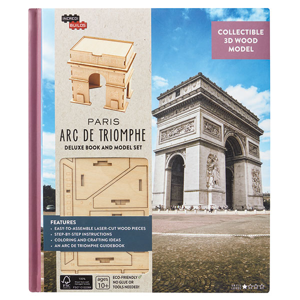 Arc De Triomphe Deluxe Book & Model Set