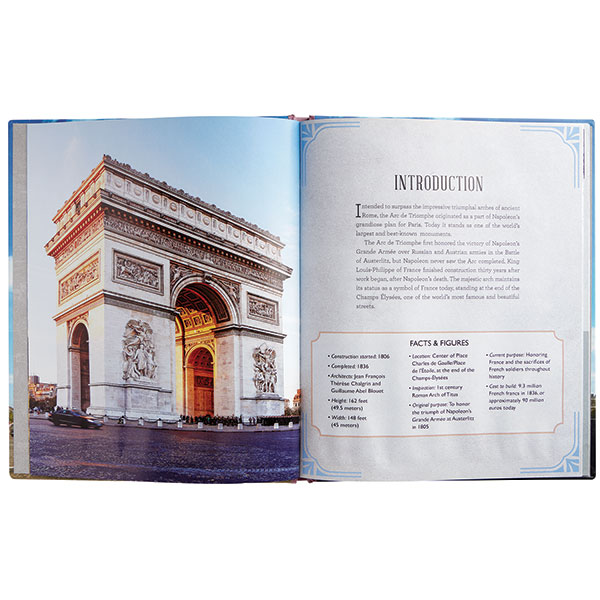 Arc De Triomphe Deluxe Book & Model Set