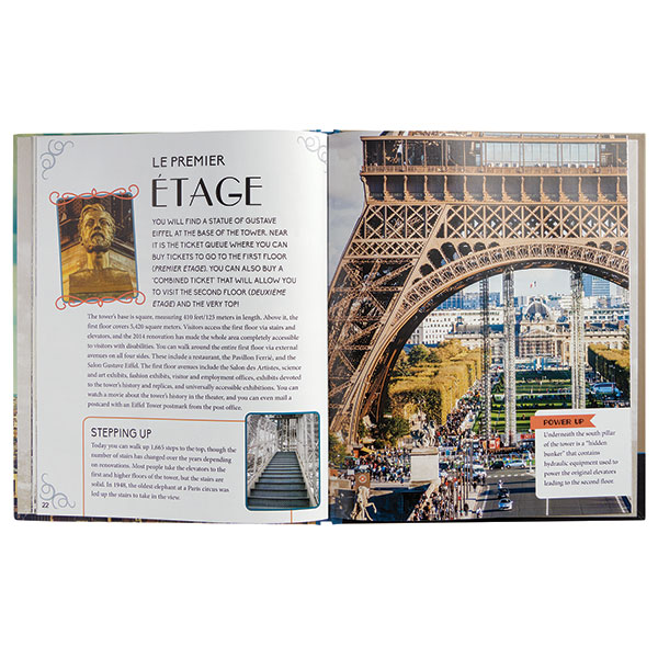 Eiffel Tower Deluxe Book & Model Set