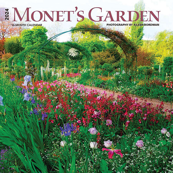 Monet's Garden 2024 Wall Calendar