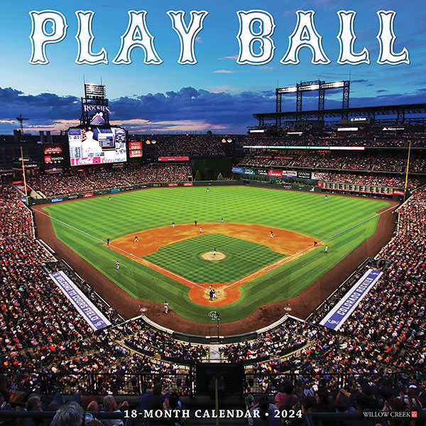 Play Ball! 2024 Wall Calendar
