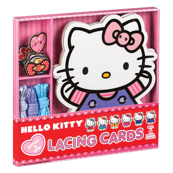 Hello Kitty Stitch & Sew Lacing Cards