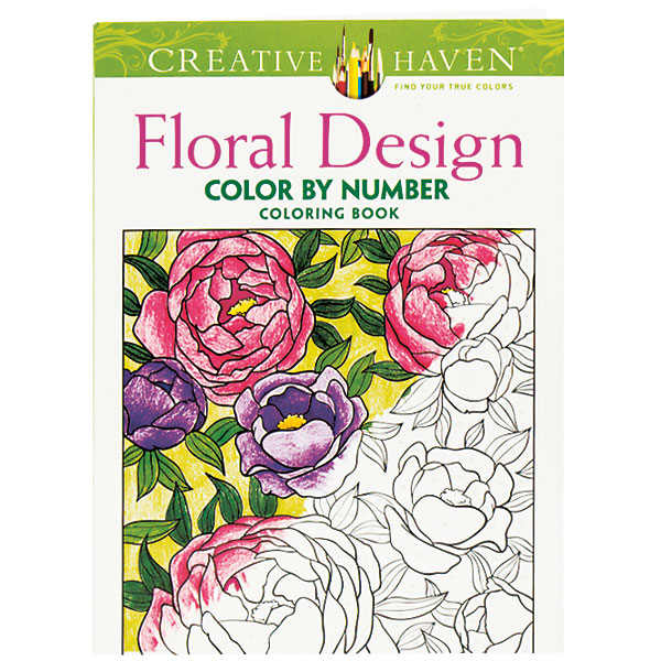 Floral Design Color by Number