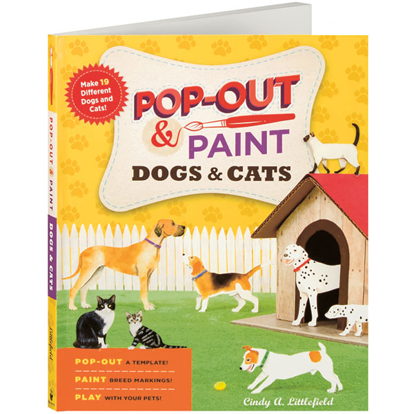 Pop-Out & Paint: Dogs & Cats