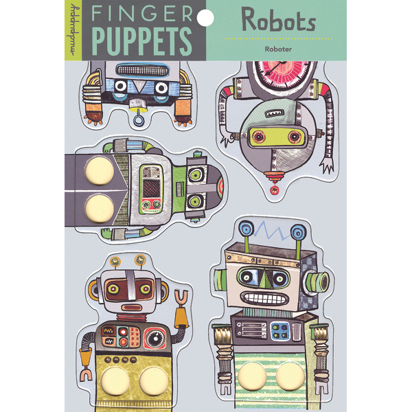 Robots Finger Puppets