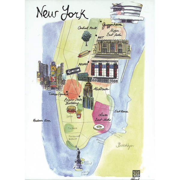 New York Boxed Notecards