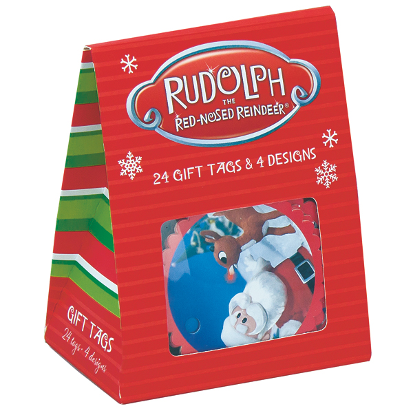 Rudolph the Red-Nosed Reindeer Gift Tags