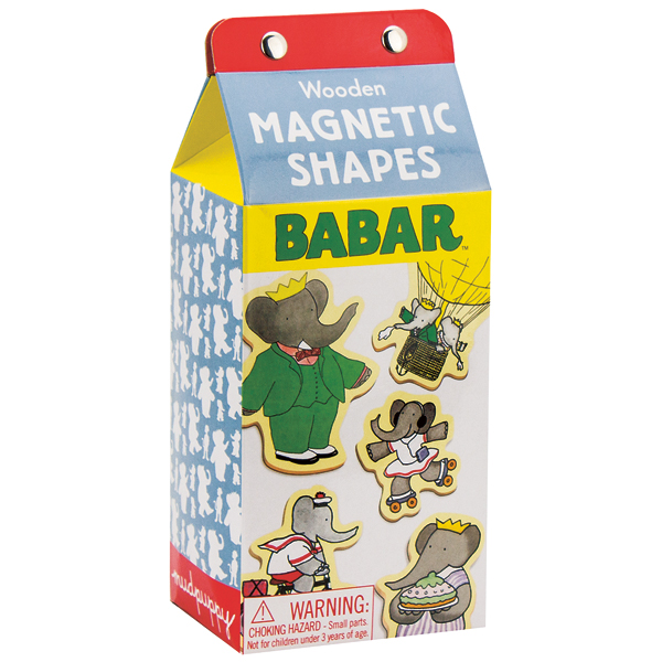 Babar Wooden Magnetic Shapes