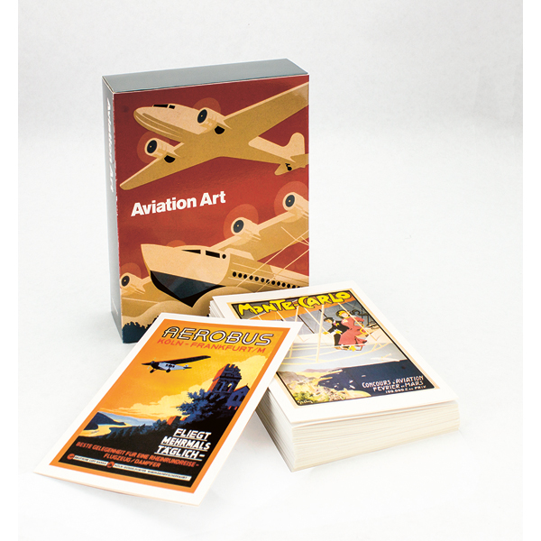 Aviation Art Boxed Notecards