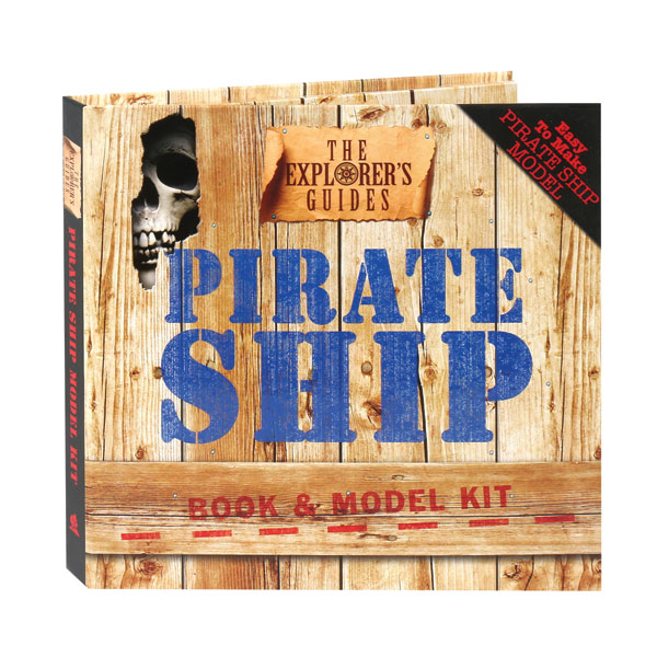 The Explorer's Guides: Pirate Ship Book & Model Kit