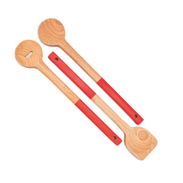 Wooden Spoons: Set Of 3