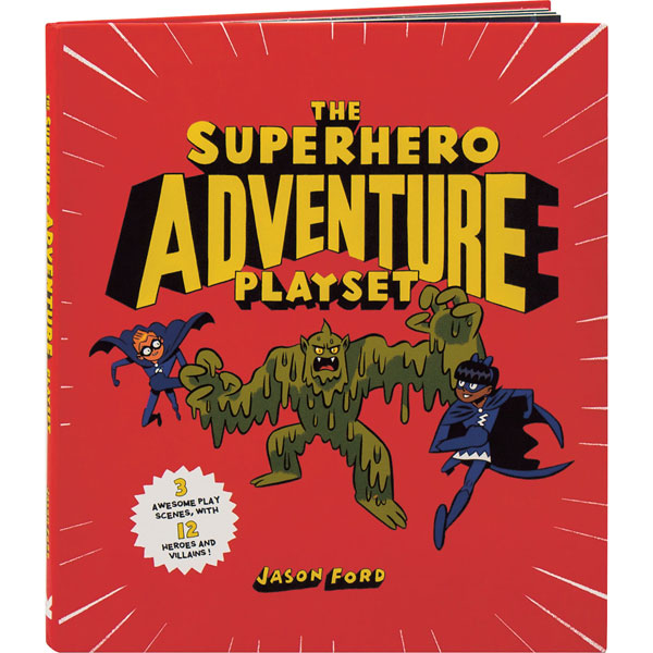 Product image for The Superhero Adventure Playset