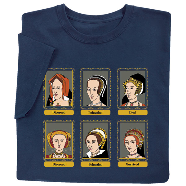 Product image for Six Wives T-Shirt