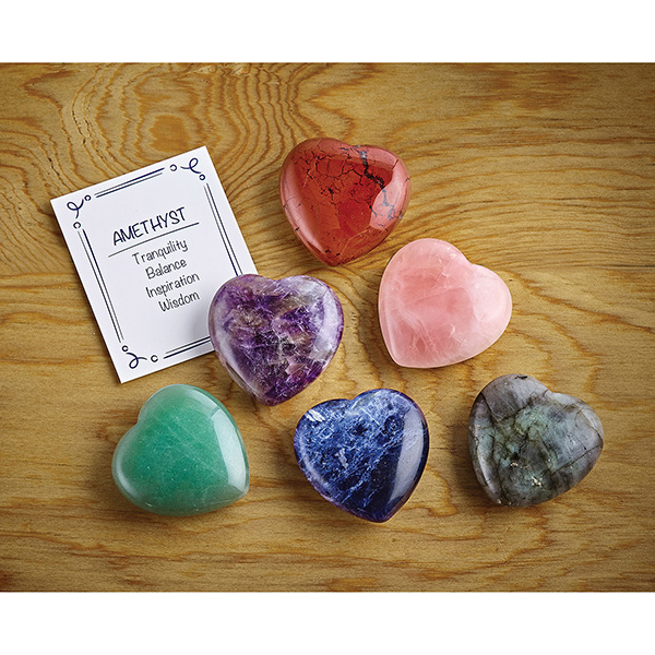 Semiprecious Stone Hearts Collection