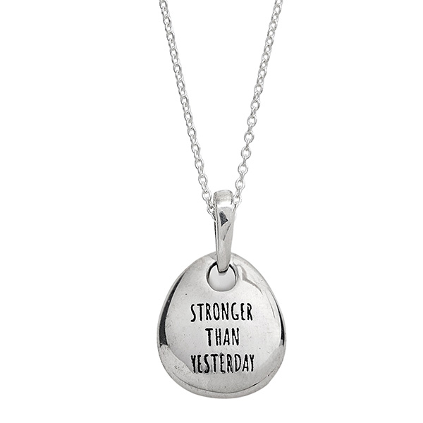 Stronger Than Yesterday Necklace