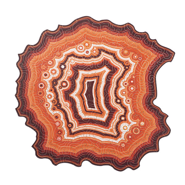 Wooden Agate Puzzle