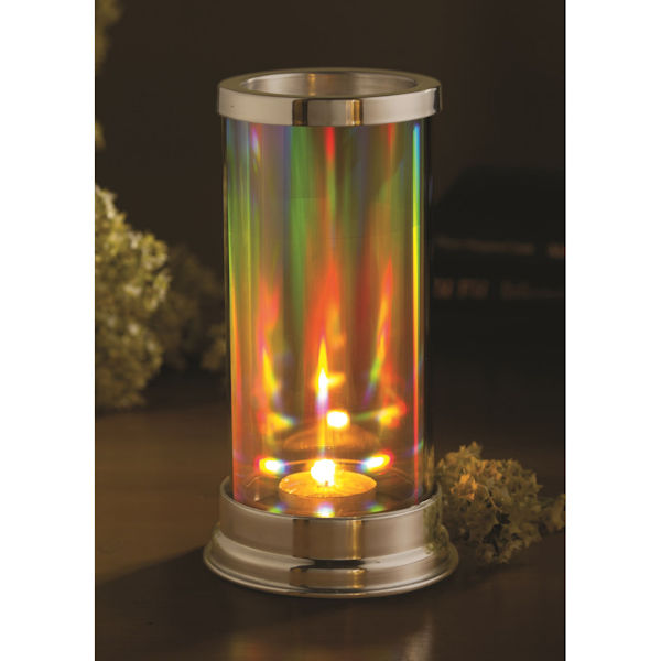 Product image for Rainbow Prism Crystal Candleholder