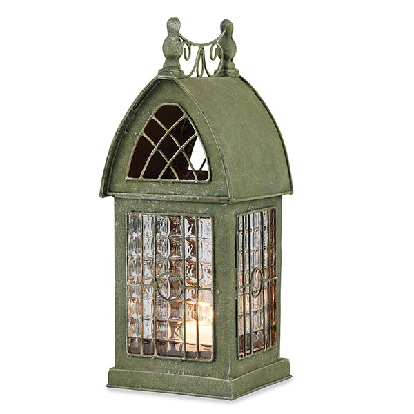 Product image for Glass Panel Architectural Tealight Lantern - Durham