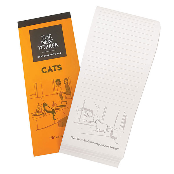 Product image for The New Yorker Cartoon Notepad: Cats