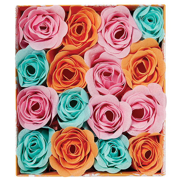 Pinks And Pears Soap Flowers