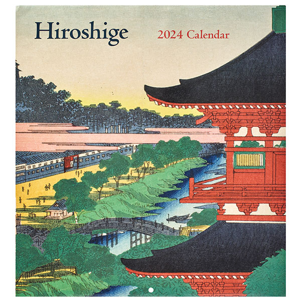 Hiroshige 2024 Wall Calendar
