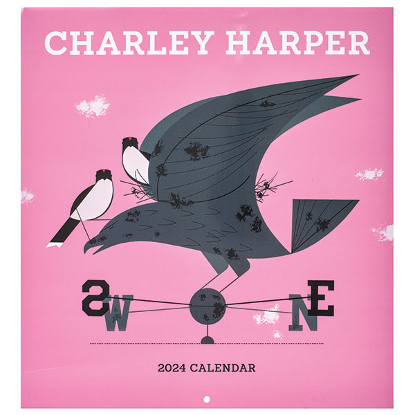Charley Harper 2024 Wall Calendar