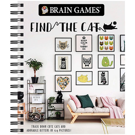 Find The Cat: Brain Games Picture Book