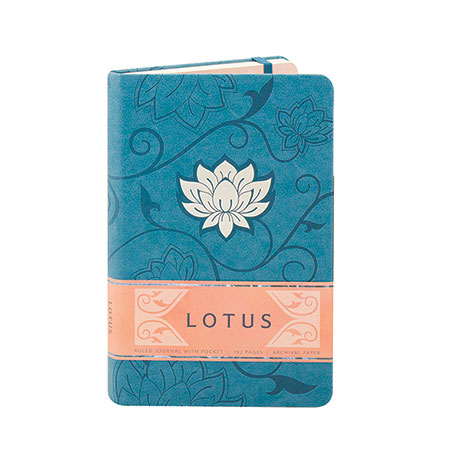 Lotus Ruled Journal