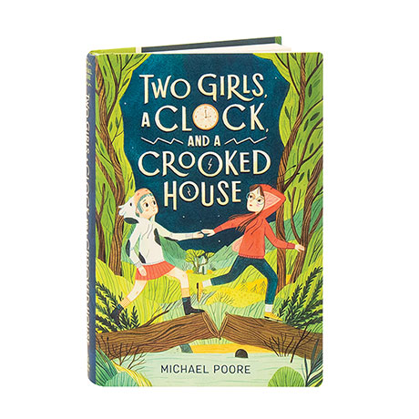 Two Girls A Clock And A Crooked House